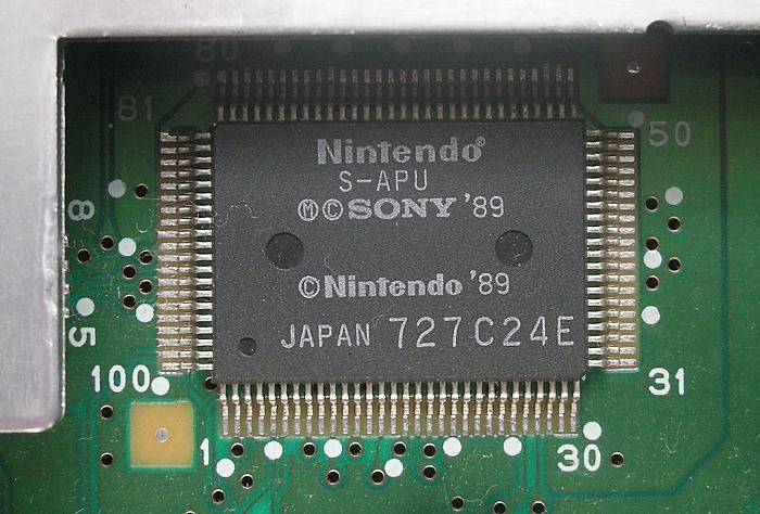 SPC-700 chip sonido SNES Audio PCM