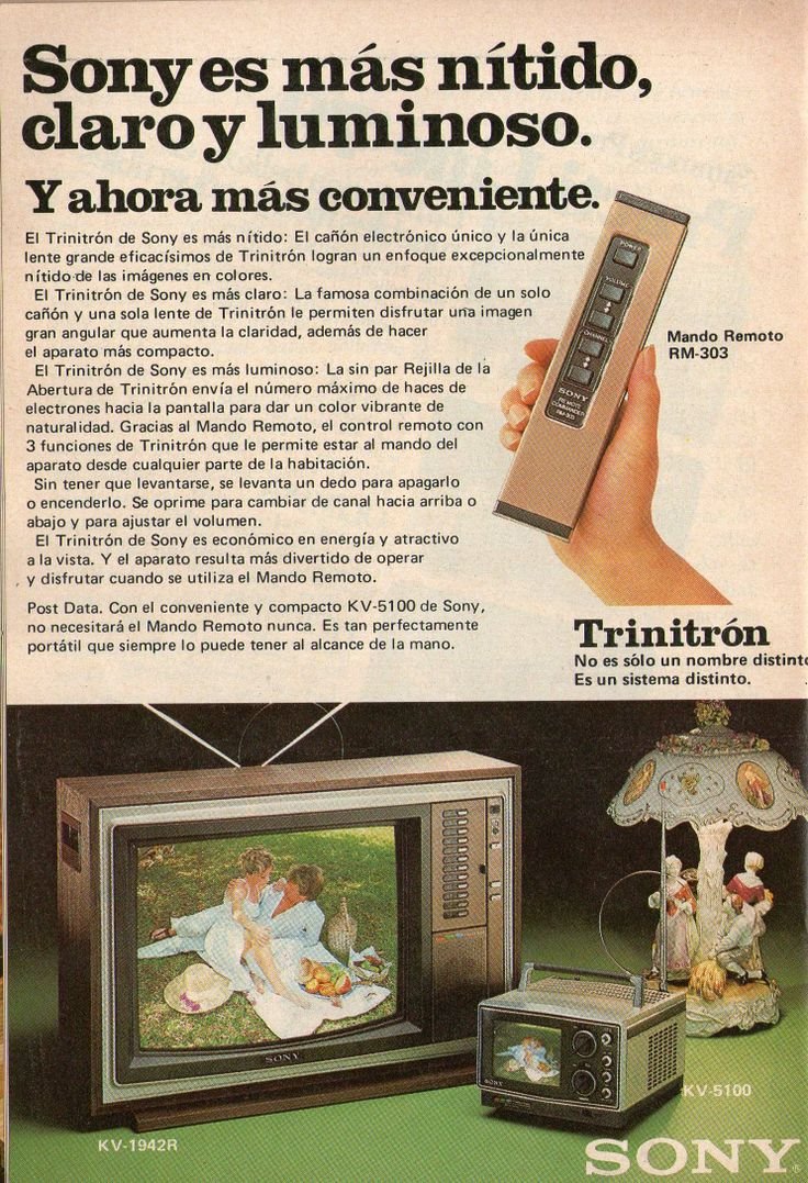 Anuncio Sony Trinitron