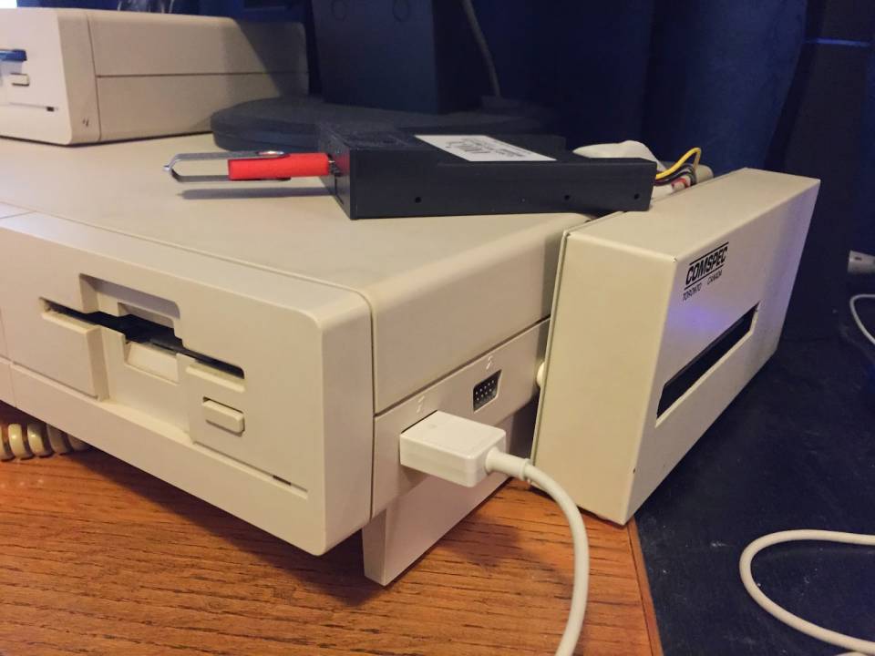 Amiga 1000 unidad disquete