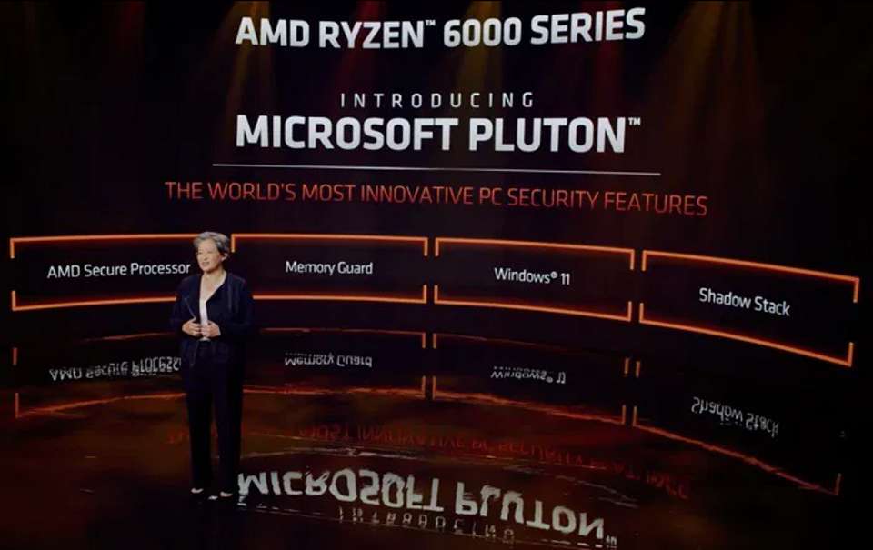 Microsoft Pluton AMD Ryzen 6000