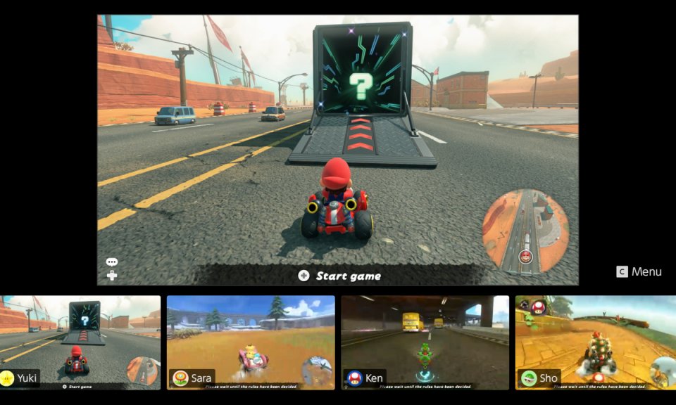 Game Share Mario Kart World