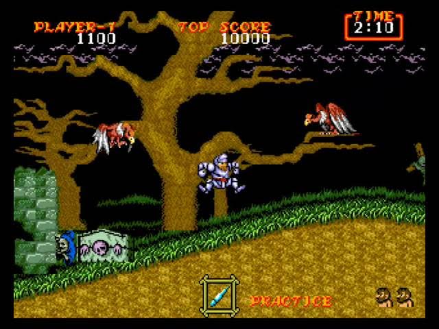 Ghouls Ghost Mega Drive