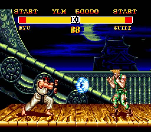Street Fighter 2 Mega Drive