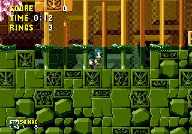 Sonic Mega Drive Transparencias