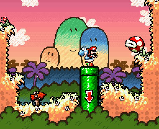 Yoshi's Island Super NES
