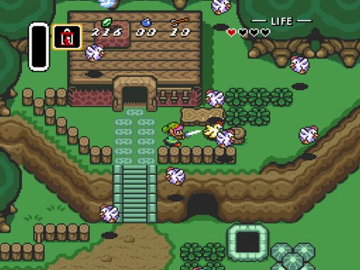 A link to the Past Super NES