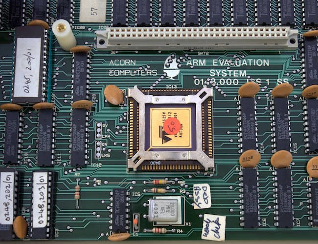 El primer chip ARM