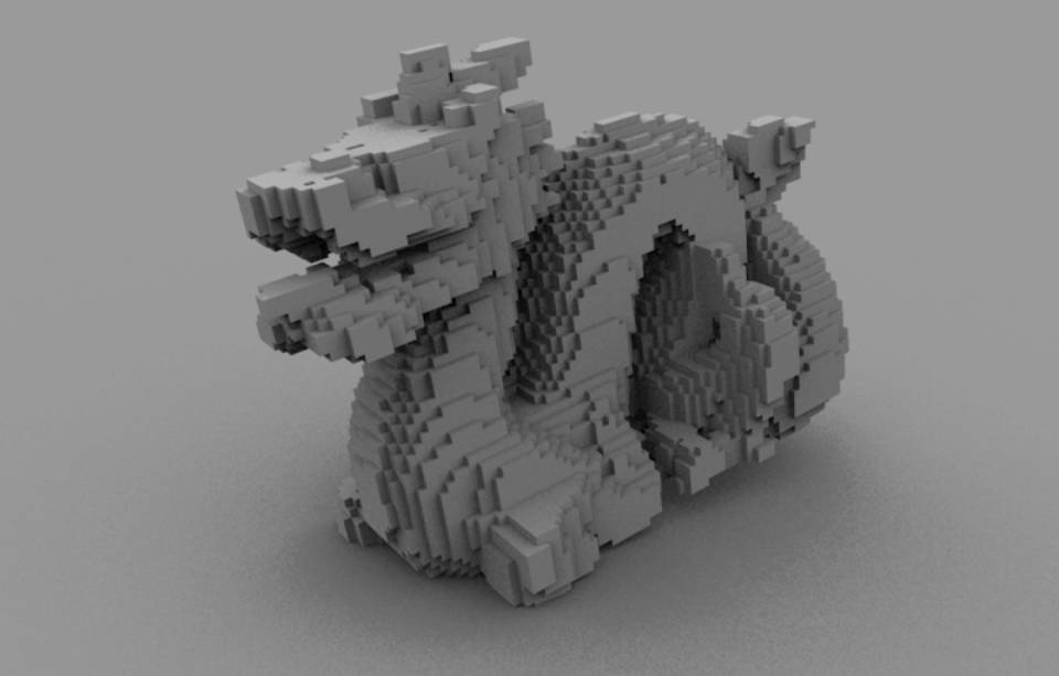 Dragon Voxelization