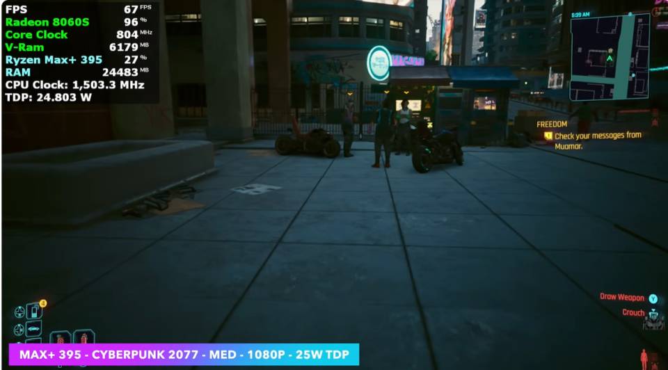 Cyberpunk 2077 Strix Halo