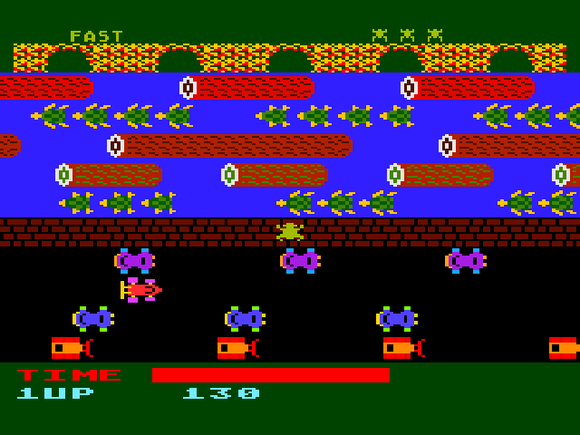 Frogger Atari 800